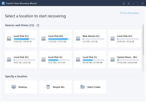 EaseUS Data Recovery Wizard