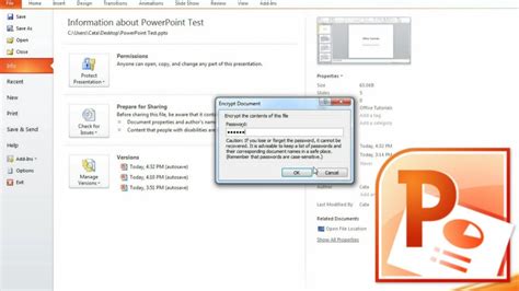 Any PowerPoint Permissions Password